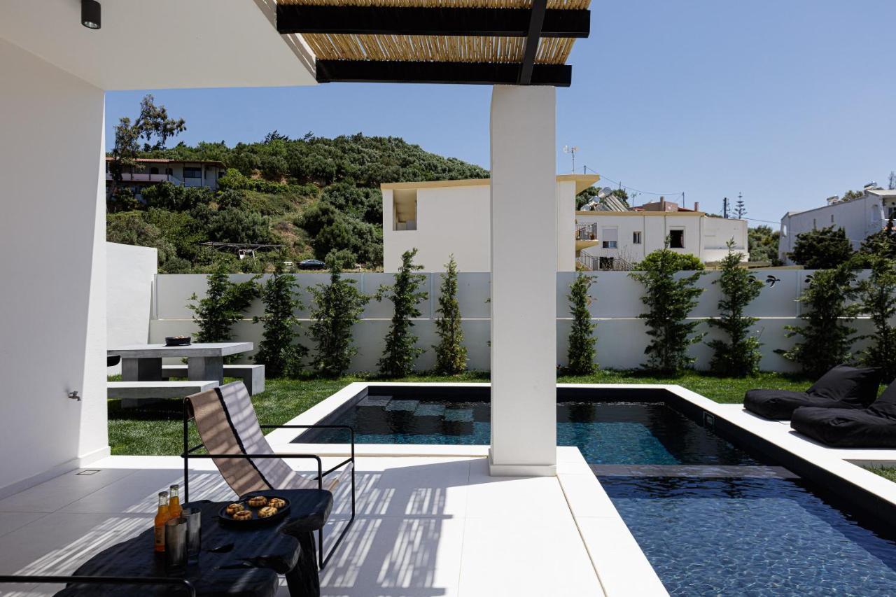 Modern Villa Casa Filo Verde With Private Pool & Bbq,200M From The Beach Plakiász Kültér fotó