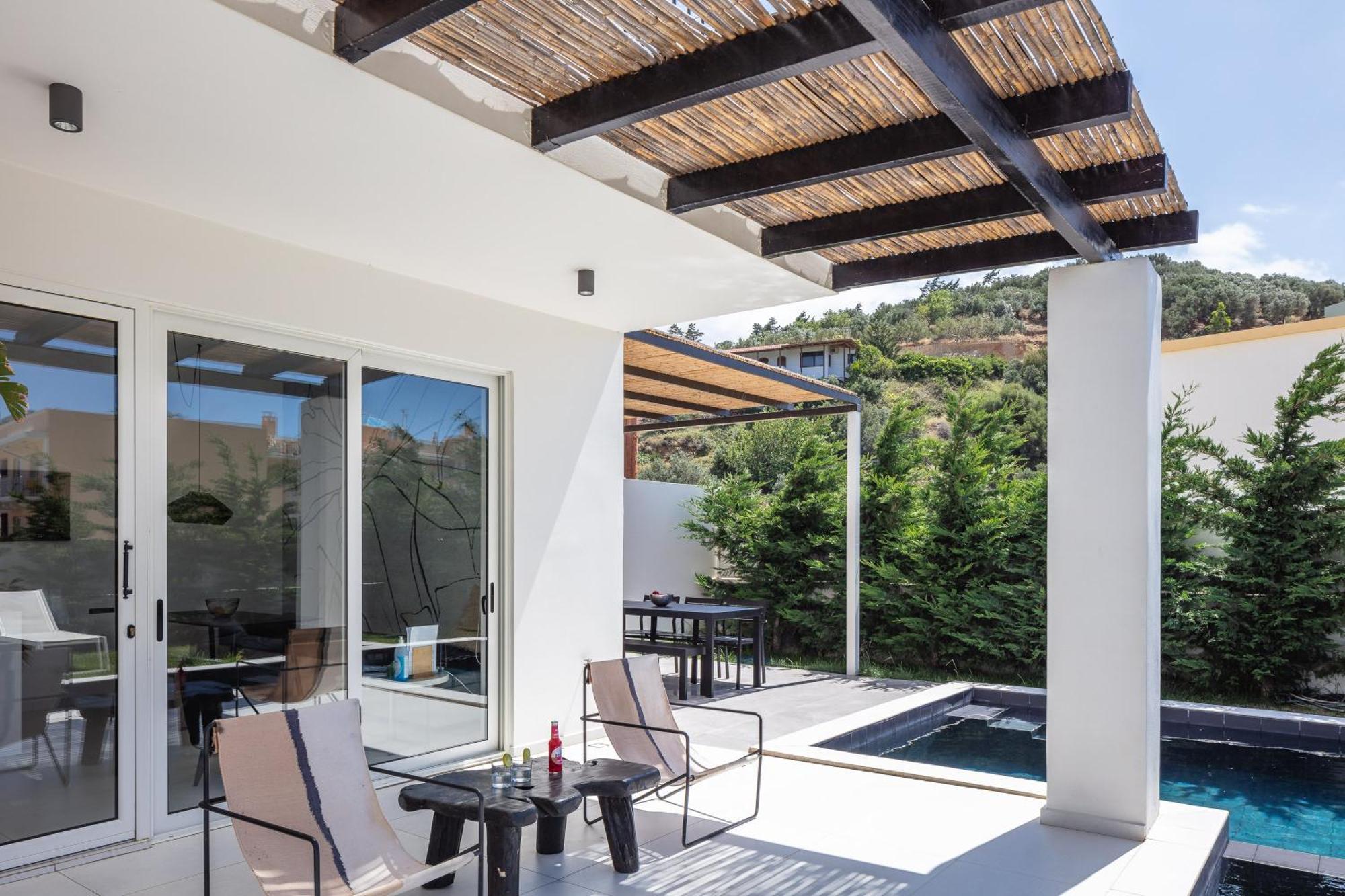 Modern Villa Casa Filo Verde With Private Pool & Bbq,200M From The Beach Plakiász Kültér fotó