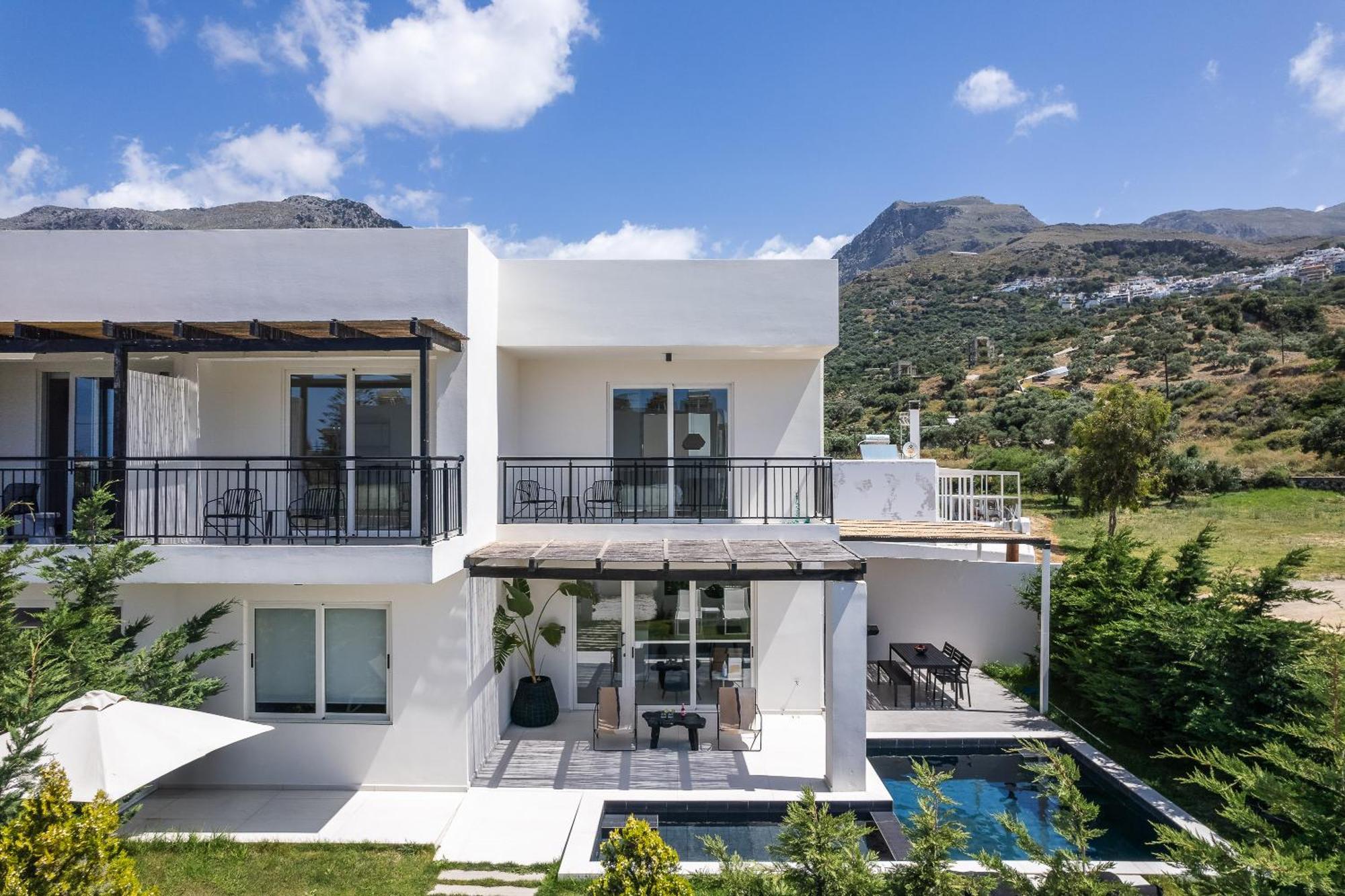 Modern Villa Casa Filo Verde With Private Pool & Bbq,200M From The Beach Plakiász Kültér fotó