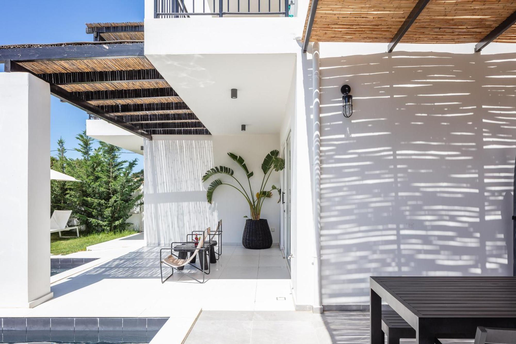 Modern Villa Casa Filo Verde With Private Pool & Bbq,200M From The Beach Plakiász Kültér fotó