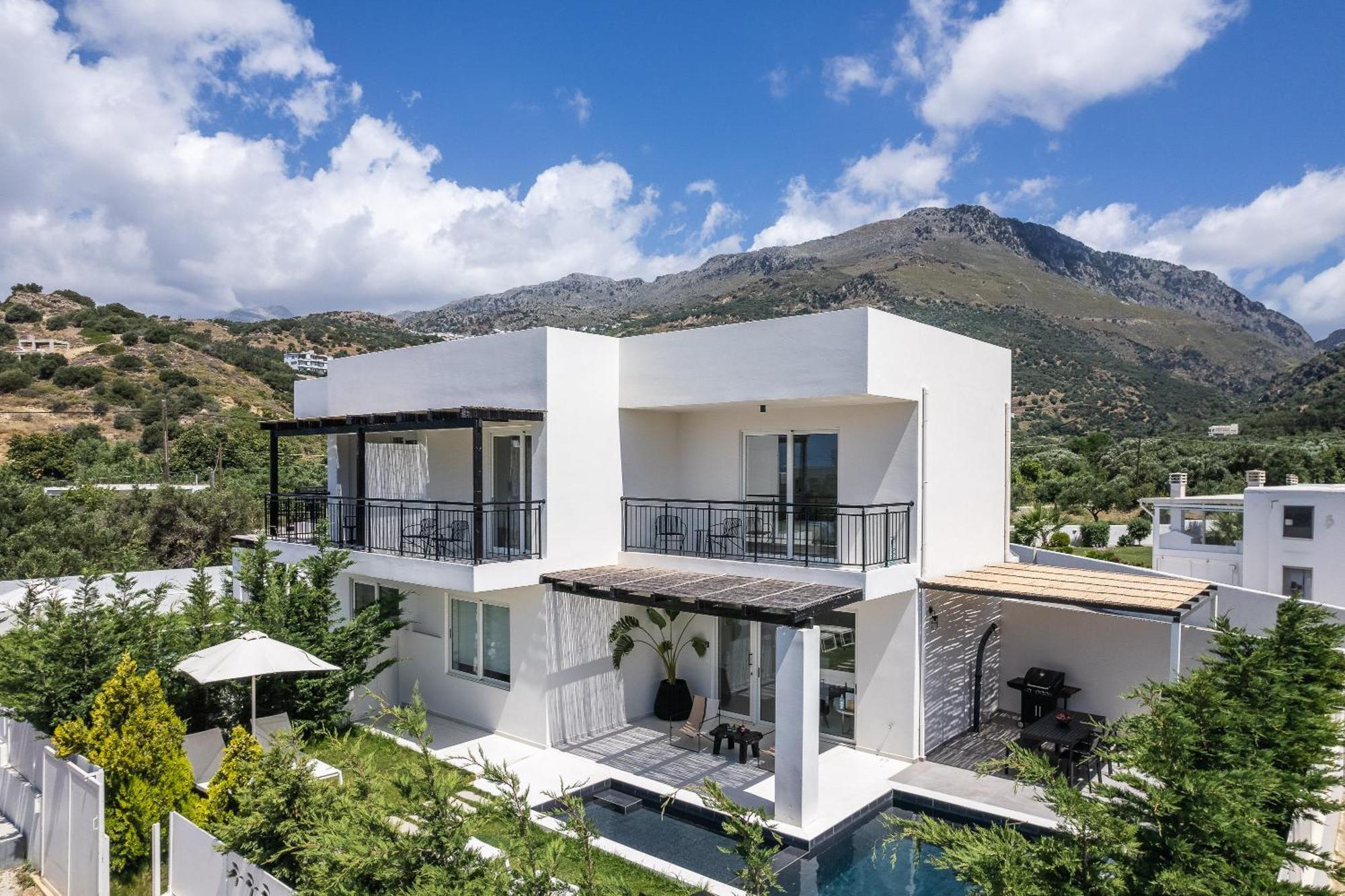 Modern Villa Casa Filo Verde With Private Pool & Bbq,200M From The Beach Plakiász Kültér fotó
